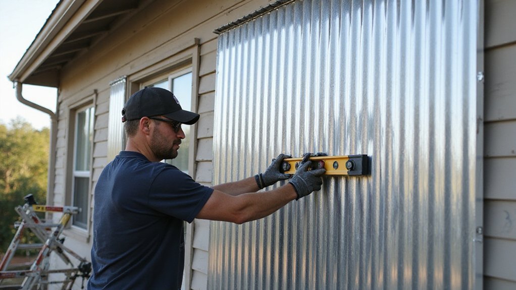 detailed metal siding installation overview