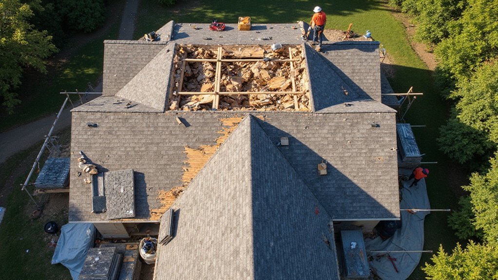 detailed step by step roof replacement process