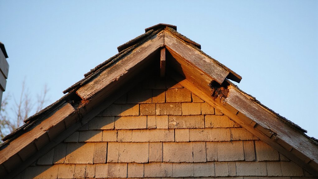 sagging roof structural failure replacement